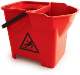 Bentley 16L Heavy Duty Mop Bucket Red