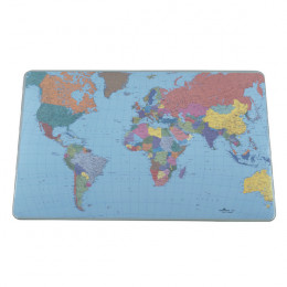 Durable Desk Mat 400x530 World Map 7211