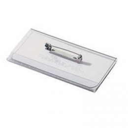 Badge 40x75mm Universal Pk100 8001