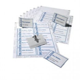 Durable Combi Name Badge Set 54x90 Ast