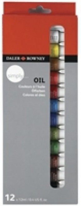 Daler-Rowney Simply Oil Paint Set12