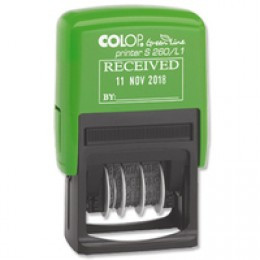 Colop Printer S260 Grnline Cust Date Stamp