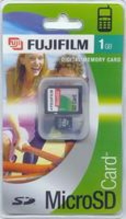 Fuji 1Gb MicroSD/Adaptor CF1GBMICROSD