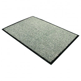 Floortex Dust Cont Mat 90x120cm Black/White