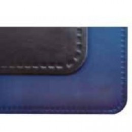 Floortex Desk Pad Embossed Edges Blue