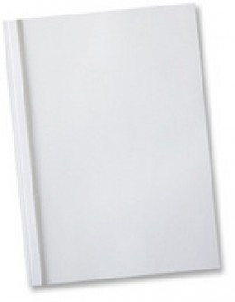 GBC Thml Cover A5 6mm White Pk100 4400021