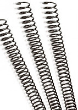 Acco Coils 8mm Pk100 Black 9665912