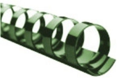 GBC Binding Comb A4 14mm 21R Green Pk100