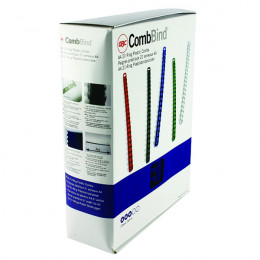GBC Binding Comb A4 16mm 21R Blue Pk100