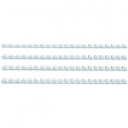 GBC Binding Comb A4 19mm 21R White Pk100