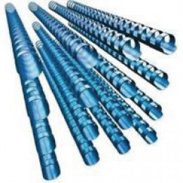 GBC Binding Comb A4 22mm 21R Blue Pk100