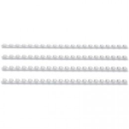 GBC Binding Comb A4 51mm 21R White Pk100