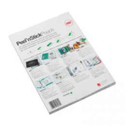 Acco A4 12mm Clicks Frost Clear P50