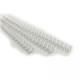 GBC 11mm 34R Wires Silver Pk100