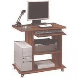 FF Germania Easy Computer Dsk Walnut
