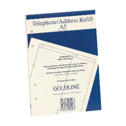 Guildhall Address Book Refill Fnt A5 GA5/R