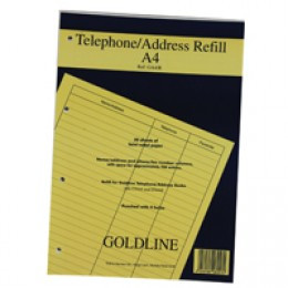 Guildhall Address Book Refill Fnt A4 GA4/R