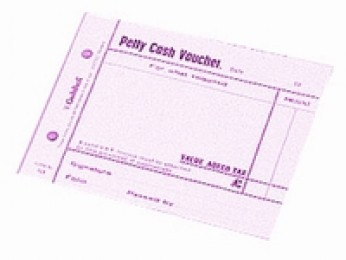 Guildhall Petty Cash Pad 100Lf Pink 103