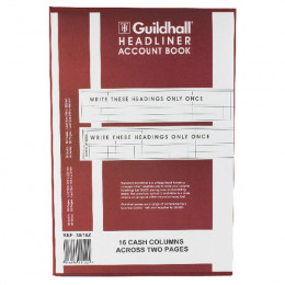 Guildhall Headliner Book 298x203 38/16