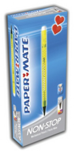 Papermate Non Stop Pencil Blister 10 Ast