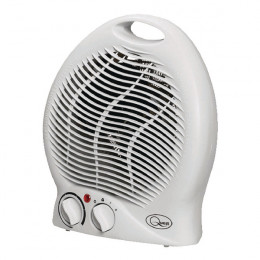 HiDist 2KW Upright Fan Heater White