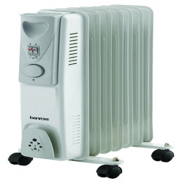 HiDist 1.5KW Oil-Filled Radiator White