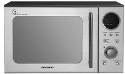 Daewoo 800W Microwave Oven Ssteel