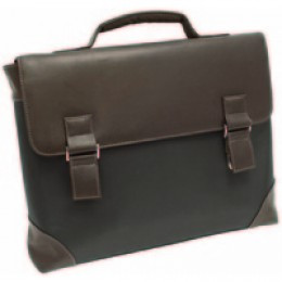 Monolith Nylon Satchel Briefcase Brown