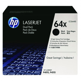 HP LaserJet Toner Black TwinPack CC364XD