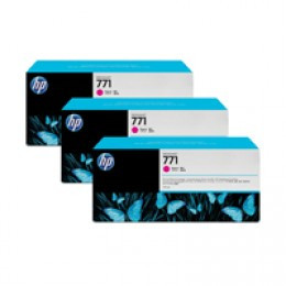 HP No771 DnJt IJ 775ml Pk3 Mag CR252A