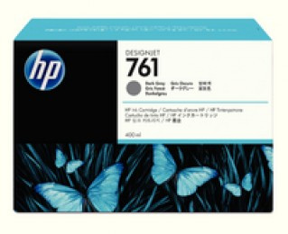 HP No761 DnJt IJ 400ml Pk3 DkGry CR274A