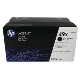 HP Laser Toner Cartridge Black Q5949XD Pk2
