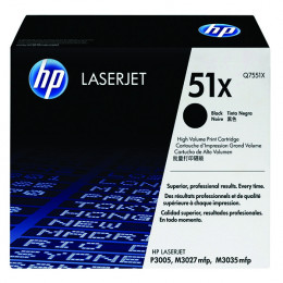 HP Laser Print Cartridge Black HY Q7551X