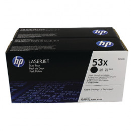 HP LJ Tnr Black Twin Pack Q7553XD