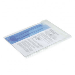 Rapesco Pop Wallet A4Plus Port Clear Pk5