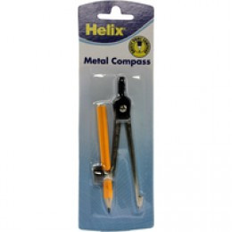 Helix Metal Compass And Pencil