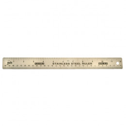 Helix Ruler 12in Steel T31010