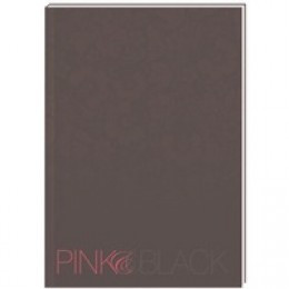 PnkBlk A4 Casebound Book Black 100080495