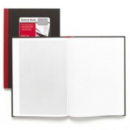 Black n Red A4 Science Book 100080401
