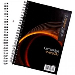 Cambridge Notebk A5 Ft Spiral 50Lf