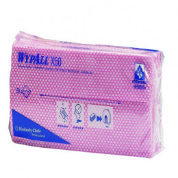Wypall X50 Cleaning Cloths 50Shts Red