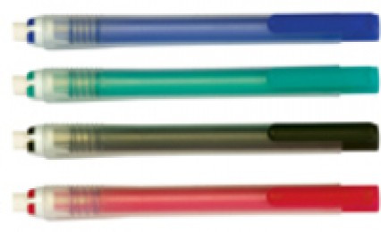 Q-Connect Eraser Holder Assorted Pk12