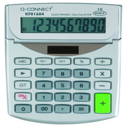 Q-Connect Semi Desktop Calculator 10Digit