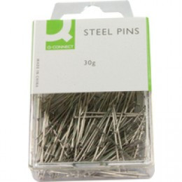 Q-Connect Steel Pins 30g KF02037Q Pk10
