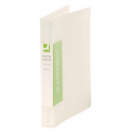 Q-Connect Photo Album 30 Pockets Clear