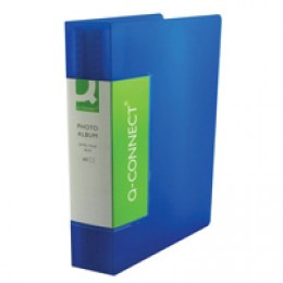 Q-Connect Photo Album 60 Pockets Blue