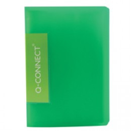 Q-Connect Photo Album 80 Pockets Green