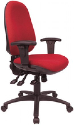 FF Cappela Hback Posture Chair Claret