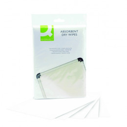 Q-Connect Lint Free Absorbent Wipes Pk20