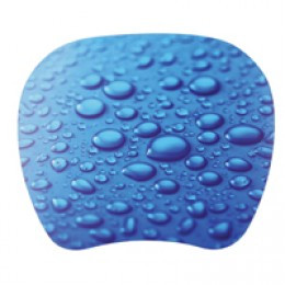 Q-Connect Thin Mouse Pad Raindrops